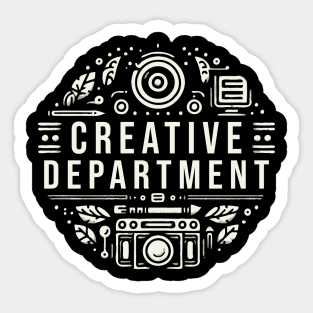 Creative Department Sticker